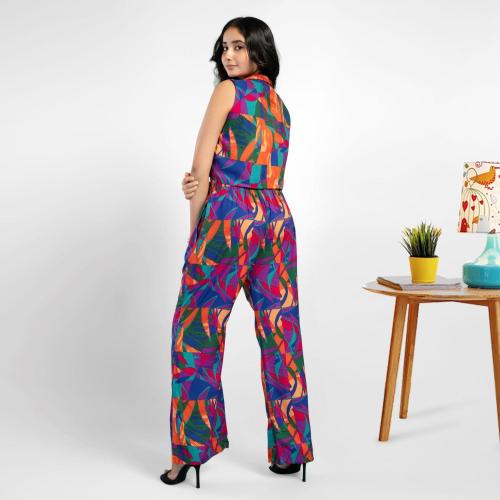 Multicolor Co-Ord Set