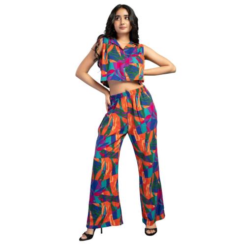 Multicolor Co-Ord Set